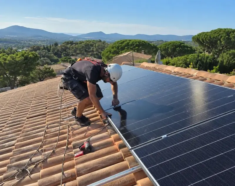 Installateur panneaux solaires Cublize — pose photovoltaïque sur toiture