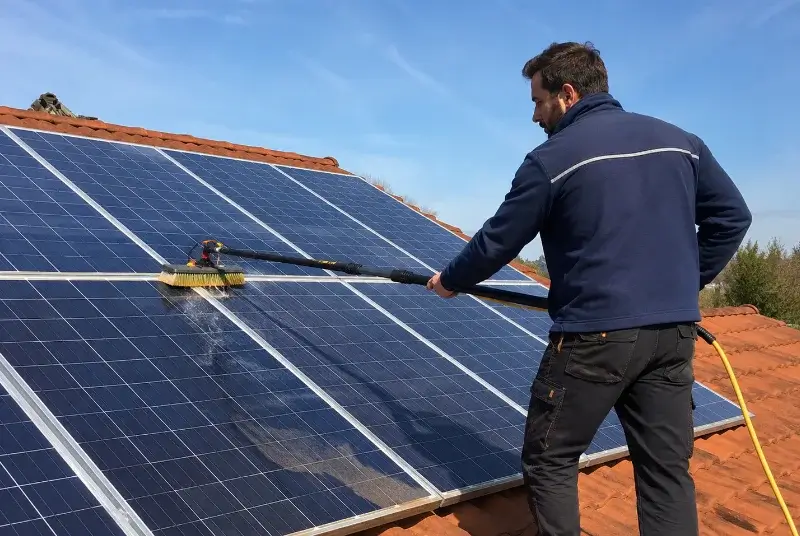 Nettoyage et entretien de panneaux solaires à Cublize