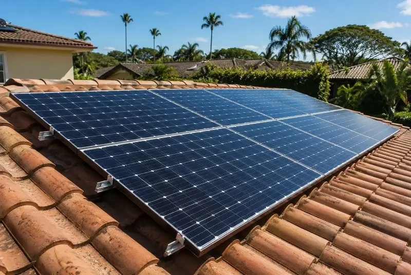 Installation de panneaux solaires à Cublize